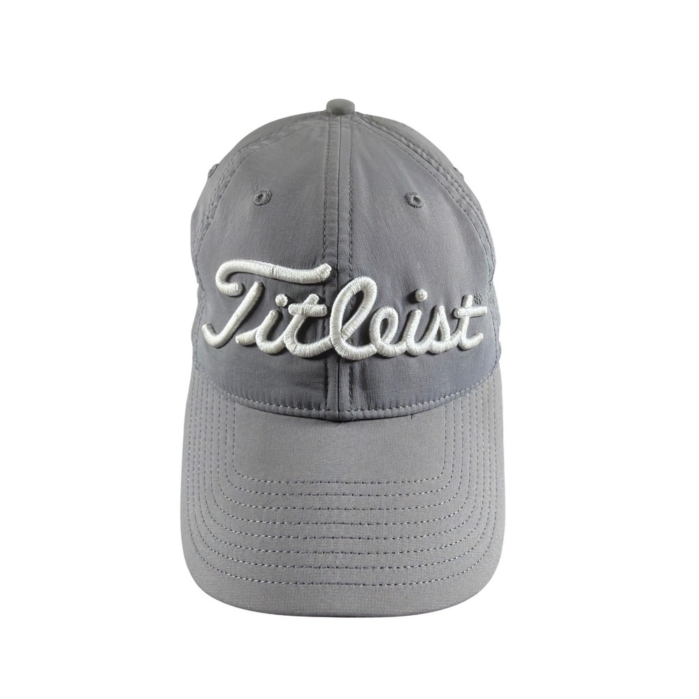 Titleist Silverhorn Golf Club of Texas San Antonio Strapback Hat Grey Golf Cap